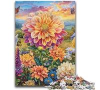 Puzzles 1000 pièces pour Adultes, Cadeaux, Ferme, Fleurs, mer, pour Les 14 Ans et Plus Difficile à réaliser, mais Amusant et Humoristique Superbes Cadeaux et Jouets 26x38cm