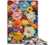 Puzzles 1000 pièces pour Adultes, Cadeaux, Fleurs artistiques, Jeux éducatifs, décoration d'intérieur, Collection d'artistes, Beaux-Arts, 26x38cm