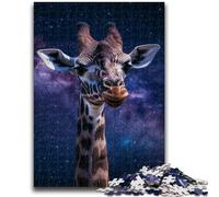 Puzzles 1000 pièces pour Adultes, Cadeaux Girafe Fantastique, 1000 pièces pour Adolescents, Cadeaux Secret Santa pour Les 14 Ans et Plus (75x50cm)
