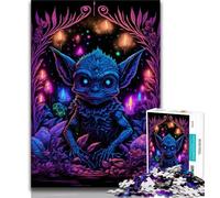 Puzzles 1000 pièces pour Adultes, Cadeaux Gremlin of The Woods, Puzzle pour Adolescents, Staycation Kill Time avec pièces de Formes aléatoires entièrement emboîtables (Taille 38x26cm)