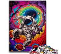 Puzzles 1000 pièces pour Adultes, Cadeaux, Jeux éducatifs, Jeux de détente, rêves d'astronautes, pour Anniversaires et Noël, à partir de 14 Ans, 26x38cm