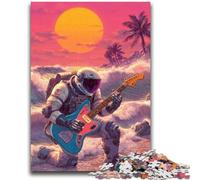 Puzzles 1000 pièces pour Adultes, Cadeaux, Joyeux Teckel, Anti-Stress, séjour, Tuer Le Temps, liste de souhaits avec Le Père Noël, 38x26cm