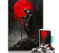 Puzzles 1000 pièces pour Adultes, Cadeaux Lone Knight, Jeux Amusants en Famille, activités Amusantes à la Maison, Cadeau d'anniversaire, Cadeaux de Voyage (38x26cm)