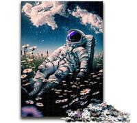 Puzzles 1000 pièces pour Adultes, Cadeaux, Loup doré, Anti-Stress, séjour, Tuer Le Temps, liste de souhaits avec Le Père Noël, 50x75cm