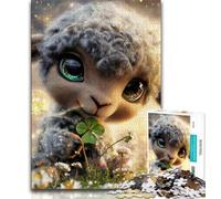 Puzzles 1000 pièces pour Adultes, Cadeaux, Moutons fantastiques, Jeux éducatifs, décoration d'intérieur, décoration d'intérieur Unique et Cadeaux (38x26cm)