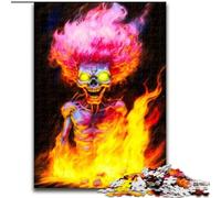 Puzzles 1000 pièces pour Adultes, Cadeaux, murmures du passé, crâne, pour Jeu éducatif, défi, décoration d'intérieur Unique et Cadeaux (Taille 50x75cm)