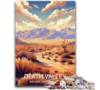 Puzzles 1000 pièces pour Adultes, Cadeaux, Parc National de la Vallée de la Mort, Anti-Stress, séjour, Tuer Le Temps, liste de souhaits avec Le Père Noël (Taille 50x70cm)