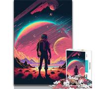 Puzzles 1000 pièces pour Adultes Cadeaux pour découvrir de Nouveaux Mondes Puzzles pour Adultes séjours de détente avec pièces de Formes aléatoires entièrement emboîtables 38x26cm