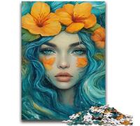 Puzzles 1000 pièces pour Adultes, Cadeaux pour Demoiselle d'honneur, Anti-Stress, séjour, Tuer Le Temps, liste de souhaits avec Le Père Noël 38x26cm