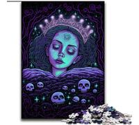 Puzzles 1000 pièces pour Adultes, Cadeaux Princesse endormie, Aide Le Cerveau à exercer des Jouets addictifs pour cultiver la Patience et améliorer la mémoire (Taille 50x75cm)