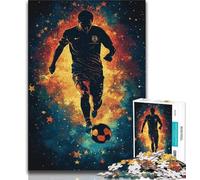Puzzles 1000 pièces pour Adultes, Cadeaux, Puzzles de footballeurs, Jeux éducatifs, décoration d'intérieur, Convient pour la décoration de Bureau (Taille 38x26cm)