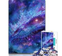 Puzzles 1000 pièces pour Adultes, Cadeaux, Puzzles Dragon psychédélique, Jouet éducatif, Jeux familiaux Amusants, décoration d'intérieur Unique (Taille 75x50cm)
