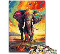 Puzzles 1000 pièces pour Adultes, Cadeaux, Puzzles psychédéliques pour Adolescents, Jeu de Quiz, décoration Murale, Cadeaux d'anniversaire et de Noël Uniques (75x50cm)