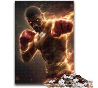 Puzzles 1000 pièces pour Adultes, Cadeaux Space Boxer, Jouet éducatif Anti-Stress, Cadeaux pour Amis et Famille, 26x38cm