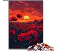 Puzzles 1000 pièces pour Adultes, Cadeaux Tournesols au Coucher du Soleil, adaptés aux Personnes de 14 Ans et Plus, Jeux éducatifs, Cadeaux Secret Santa (Taille 50x75cm)