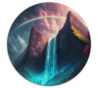Puzzles 1000 pièces pour Adultes Cascade Magique Puzzles impossibles pour Adultes Parfait pour s'amuser en Famille Pendant Les Vacances 67,5 x 67,5 cm