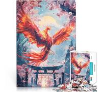 Puzzles 1000 pièces pour Adultes Chemin du Torii du Phénix Entraînez Votre Cerveau et Vos Mains Idées Cadeaux 50x70cm