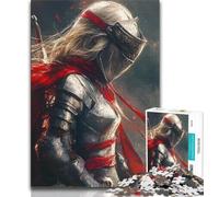 Puzzles 1000 pièces pour Adultes, Chevalier majestueux, Jouet éducatif et décompressant, Cadeau d'anniversaire, Cadeaux (75x50cm)