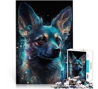 Puzzles 1000 pièces pour Adultes “Chien Chihuahua” Fait de Papier，pour Les 14 Ans et Plus Jeux éducatifs Décoration d'intérieur Jeux Jouets Cadeaux。Taille：38x52cm/14.9x20.4pouce