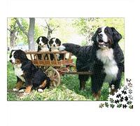 Puzzles 1000 pièces pour Adultes Chien Mignon - Animal | A540 Puzzles Difficiles pour Adolescents Jeux familiaux Jouets éducatifs Puzzle 38x26cm