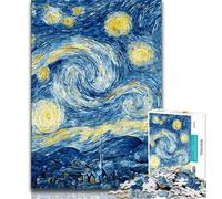 Puzzles 1000 pièces pour Adultes Ciel Nocturne Night Sky, Jeux éducatifs Décoration de la Maison Jeu éducatif pour Anniversaire, Noël 50x75cm