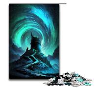Puzzles 1000 pièces pour Adultes Citadel of The North Puzzles Cadeaux d'anniversaire Cadeaux pour Adolescents de 14 Ans et Plus 75x50cm