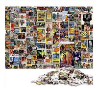 Puzzles 1000 pièces pour Adultes, Collage Vintage, Puzzles pour Adultes, Enfants, Puzzles en Carton, Puzzle Durable pour Adultes | Jeux Casse-tête Puzzle （26x38cm）
