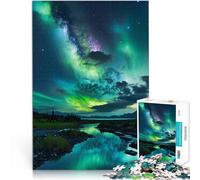 Puzzles 1000 pièces pour Adultes Convergence éthérée Réduction du Stress intéressante Offrir en Cadeau à Toute la Famille 38x26cm