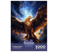 Puzzles 1000 Pièces pour Adultes Cosmic Celestial Eagle Adolescents Puzzles Jeux De Détente Cadeaux pour Femmes Cadeaux pour Amis Et Famille 70x50cm/1000pcs