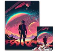 Puzzles 1000 pièces pour Adultes : Découvrir de Nouveaux Mondes Puzzles en Bois pour Adultes et Adolescents, soirée Jeux en Famille, idée Cadeau stimulante pour Le Cerveau (50x75cm)