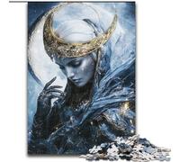Puzzles 1000 pièces pour Adultes Déesse de la Lune, Jeux éducatifs et décoration d'intérieur, idéal comme Cadeau pour Toute la Famille (Taille 26x38cm)