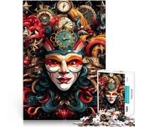 Puzzles 1000 pièces pour Adultes Dieu du Temps Aidez Le Cerveau à exercer des Jouets addictifs pour cultiver la Patience Cadeau Amusant 52x38cm