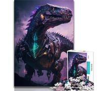 Puzzles 1000 pièces pour Adultes Dragon mécanique 1000 pièces pour Adolescents Jeu de Quiz Décoration Murale Cadeaux d'anniversaire et de Noël Uniques 38x26cm