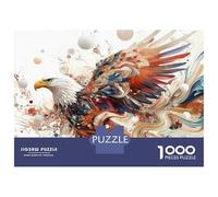 Puzzles 1000 Pièces pour Adultes Eagle Wall Mural Art Print Puzzles pour Adultes, Jeux De Détente, Cadeaux pour Femmes, Cadeaux d'anniversaire Et De Noël Uniques 52x38cm/1000pcs