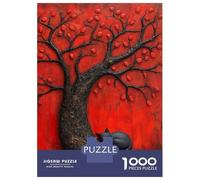 Puzzles 1000 Pièces Pour Adultes Enchanted Moonlit Flight - Vintage Hot Air Balloons Over A Dreamy Village Puzzles Pour Adultes, Jeux De Détente, Cadeaux Pour Femmes, Cadeaux D'anniversaire Et De Noël