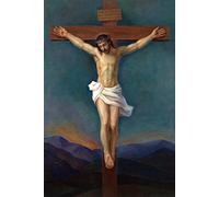 Puzzles 1000 pièces pour Adultes Enfants Croix de Jésus religieux dagogique jeu Jouets Puzzle bois 1000 Piece 29.5x19.6inch(75x50cm) Sans Cadre