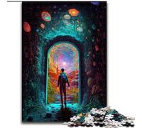 Puzzles 1000 pièces pour Adultes Entrez dans Une Nouvelle Dimension Puzzles pour Adultes Taille 50x75cm Idéal pour Les Amoureux, Cadeau Parfait de Noël, du Nouvel an, de la Saint-Valentin