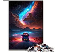 Puzzles 1000 pièces pour Adultes Escape from City Puzzles en Carton, Cadeau de Noël, idéal pour Le Bureau, la Chambre, Le Salon, 1000 pièces(26x38cm)