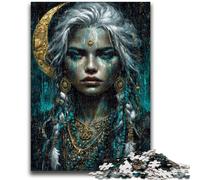 Puzzles 1000 pièces pour Adultes Esprit de la Nature Mystique pour et à partir de 14 Ans Jeu Pratique Jeu de Noël Cadeaux 50x75cm