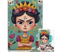 Puzzles 1000 pièces pour Adultes et Adolescentes mexicaines, Jeu éducatif et Stimulant pour Toute la Famille, pour Anniversaire et Noël, 38x26cm