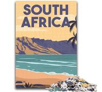 Puzzles 1000 pièces pour Adultes et Adolescents, Affiches de Voyage Autour du Monde pour Adolescents, avec Affiche et fiche de Questions-réponses pour Les 14 Ans et Plus (50x75cm)