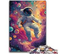 Puzzles 1000 pièces pour Adultes et Adolescents Astronaute 1000 pièces pour Adultes, Jeux éducatifs, décoration d'intérieur, Cadeau d'anniversaire, Cadeaux, Art Mural 50x75cm