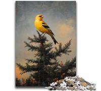 Puzzles 1000 pièces pour Adultes et Adolescents Beaux Oiseaux, Divertissement Familial avec Affiche et fiche de Questions-réponses pour Les 14 Ans et Plus (26x38cm)