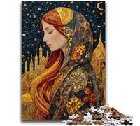 Puzzles 1000 pièces pour Adultes et Adolescents, Belles peintures de Femmes, Jeu éducatif, Jouet de défi, décoration Murale, Cadeaux d'anniversaire et de Noël Uniques, 26x38cm