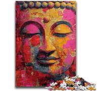 Puzzles 1000 pièces pour Adultes et Adolescents Bouddha Jeu Stimulant et Jeu en Famille Une œuvre d'art pour Les 14 Ans 50x75cm