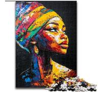 Puzzles 1000 pièces pour Adultes et Adolescents, Femmes africaines, Jouets éducatifs, décoration d'intérieur et Cadeaux Uniques (Taille 26x38cm)