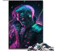 Puzzles 1000 pièces pour Adultes et Adolescents Futur Guerrier, Anti-Stress, défi Difficile, Cadeaux du Père Noël Secret pour Les 14 Ans et Plus (Taille 26x38cm)
