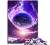Puzzles 1000 pièces pour Adultes et Adolescents Galaxy Fantasy Planet pour Les 14 Ans et Plus Jeux Amusants Activités Amusantes à la Maison, Cadeaux d'anniversaire, Cadeaux de Voyage 38x26cm