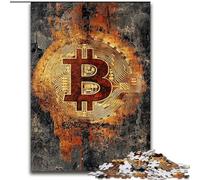 Puzzles 1000 pièces pour Adultes et Adolescents, Graffitis, Bitcoin, Jouets Anti-Stress, Cadeaux d'anniversaire et Cadeaux Uniques pour Les 14 Ans et Plus (Taille 50x75cm)
