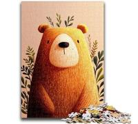 Puzzles 1000 pièces pour Adultes et Adolescents Happy Bear pour Les 14 Ans et Plus Jouets Anti-Stress Cadeau d'anniversaire de Noël 26x38cm